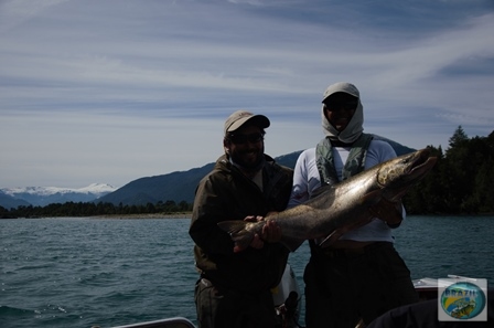 Fotos da pesca esportiva em Chaiten no Chile